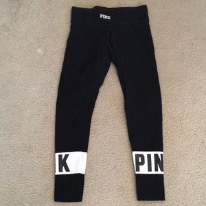 VS Pink yoga leggings